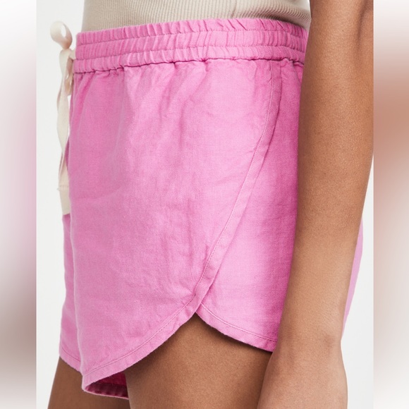 NWT Rachel Comey Practico Shorts in Pink Linen. Size Small. - Picture 8 of 9